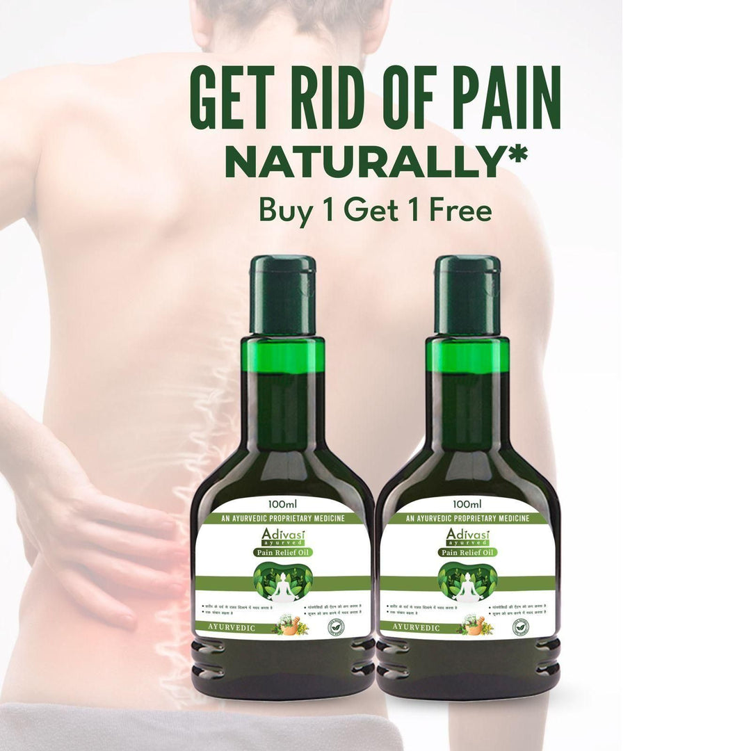 Adivasi Ayurved Pain Relief Oil (Pack Of 2)