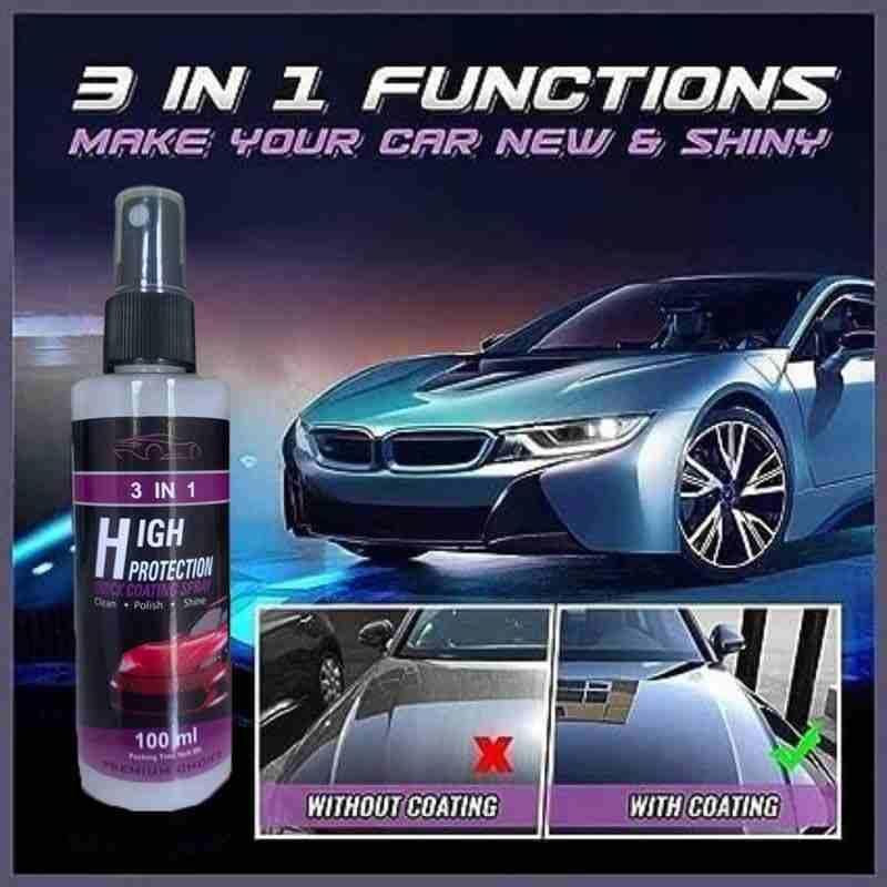 3 IN 1 HIGH PROTECTION CAR COATING SPRAY | BUY 1 GET 1 FREE